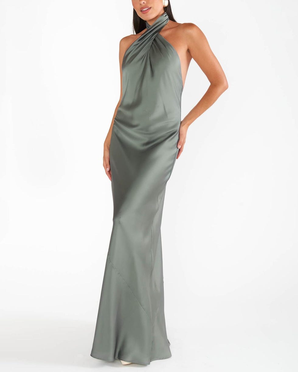 Jasmine Halter Maxi Dress