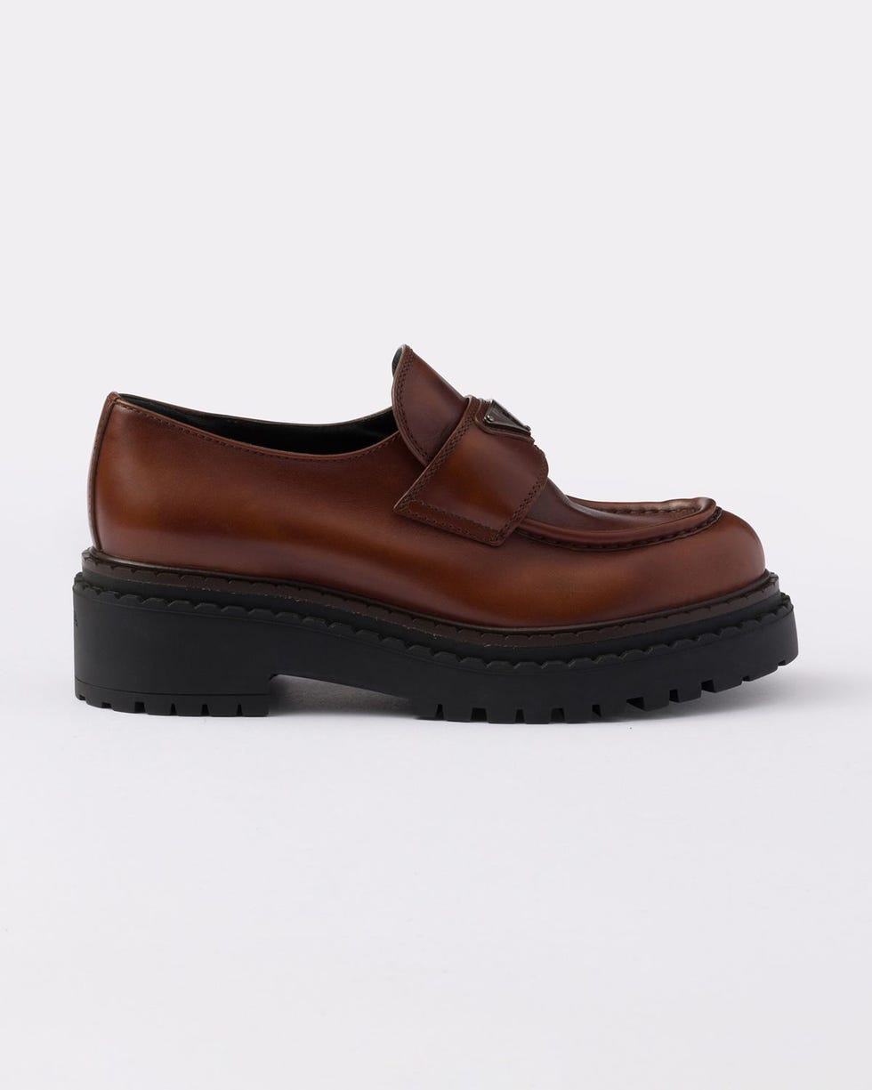 Double Chocolate Leather Loafers