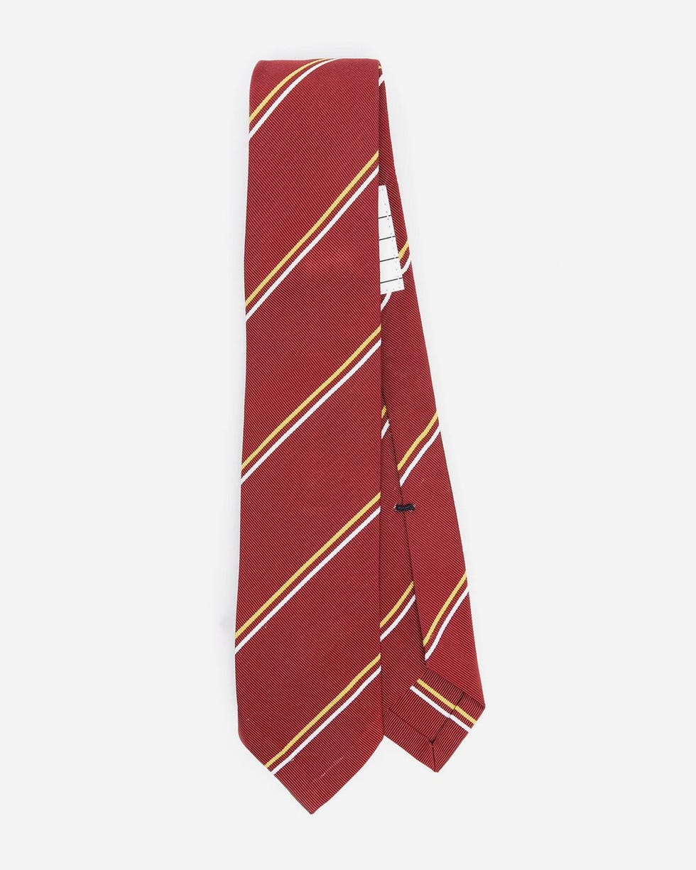 Striped Silk-Blend Tie 