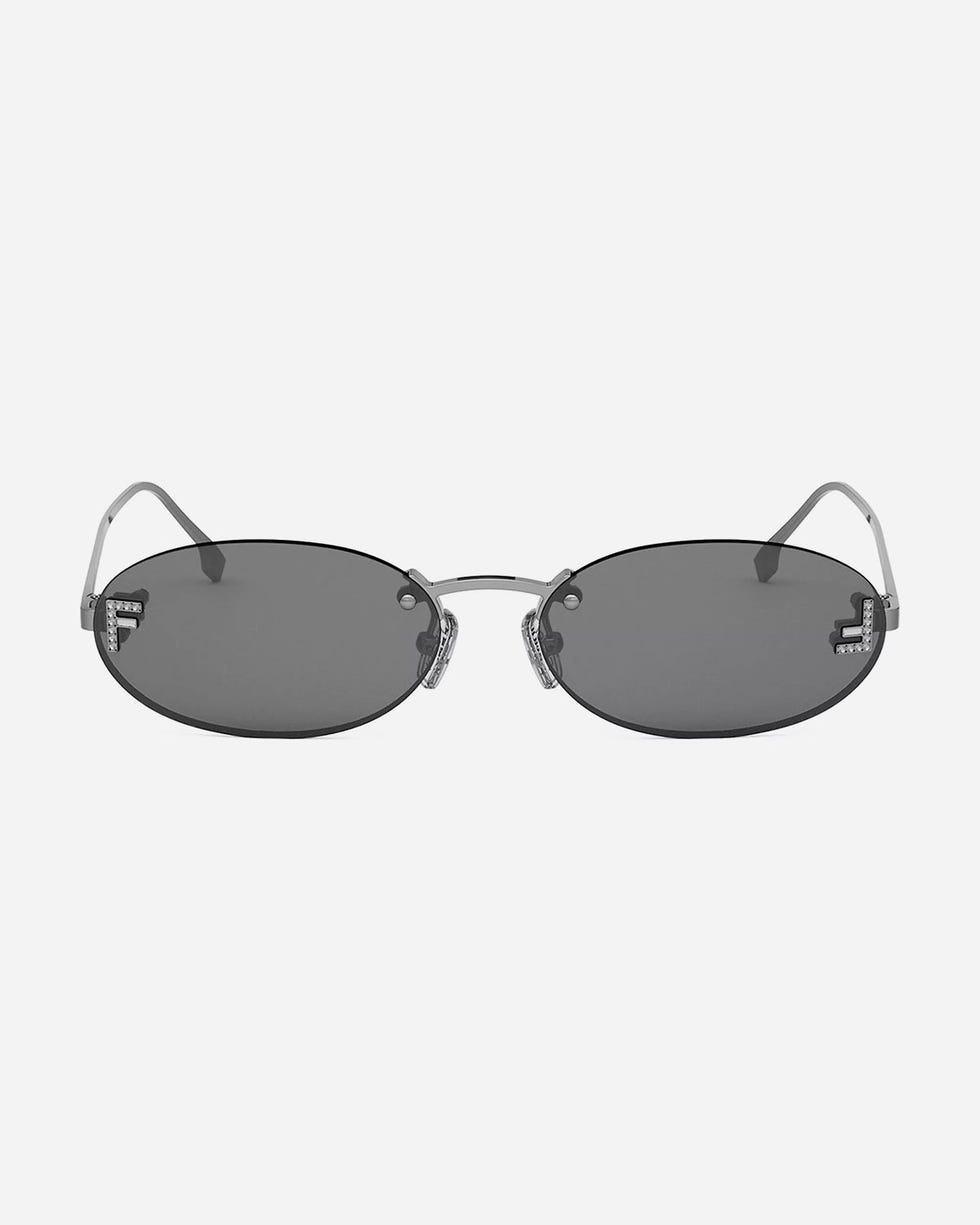 First 54mm Oval Sunglasses 