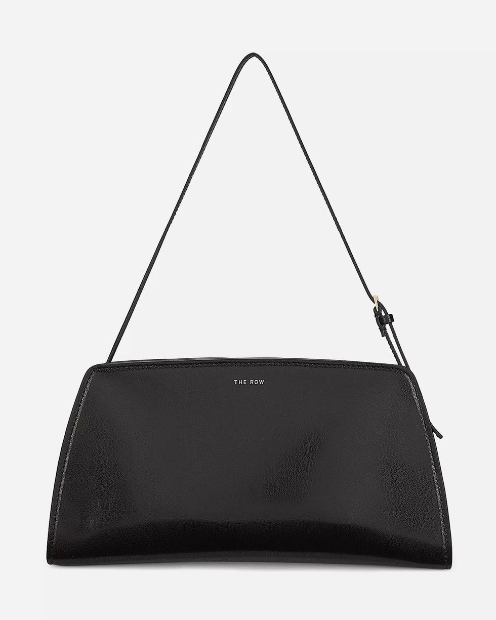 Dalia Leather Baguette Shoulder Bag 