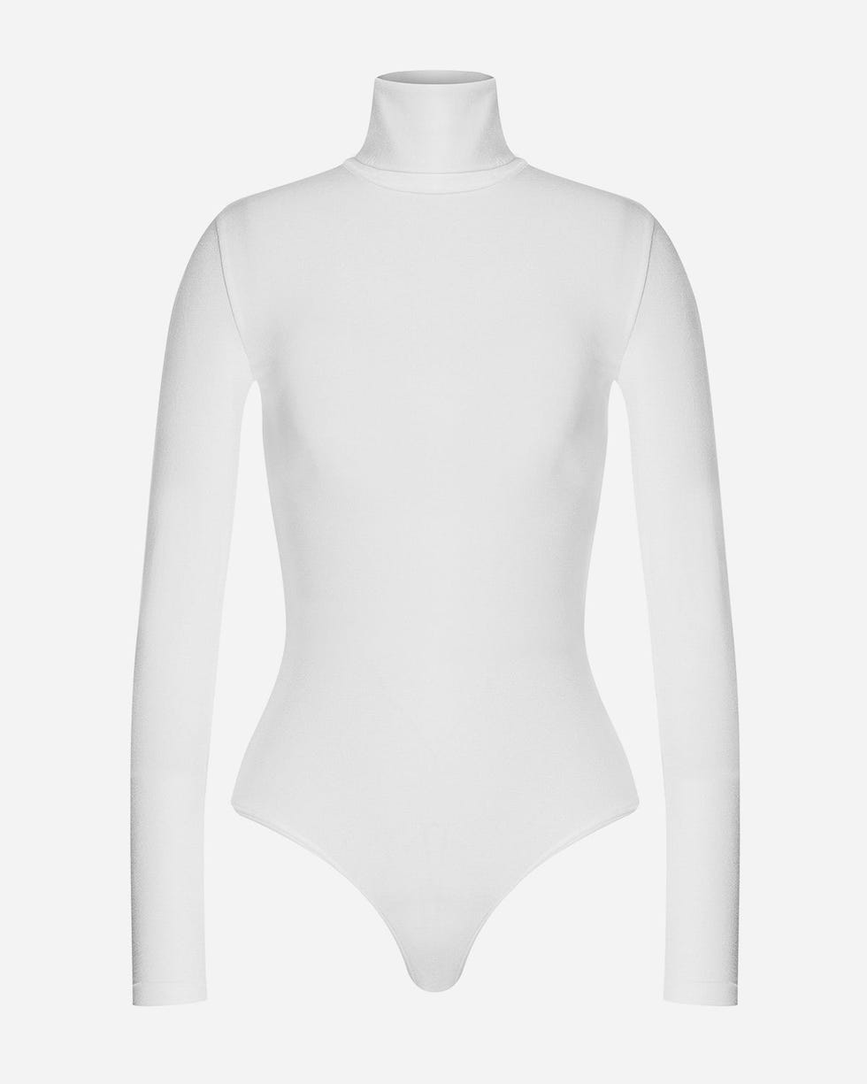 Colorado Turtleneck Jersey Thong Bodysuit