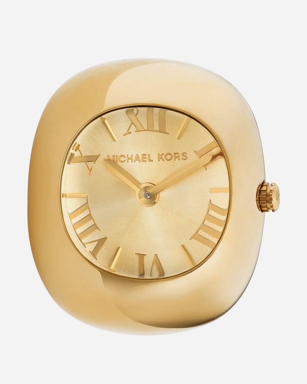 Rylee Gold-Tone Ring Watch 