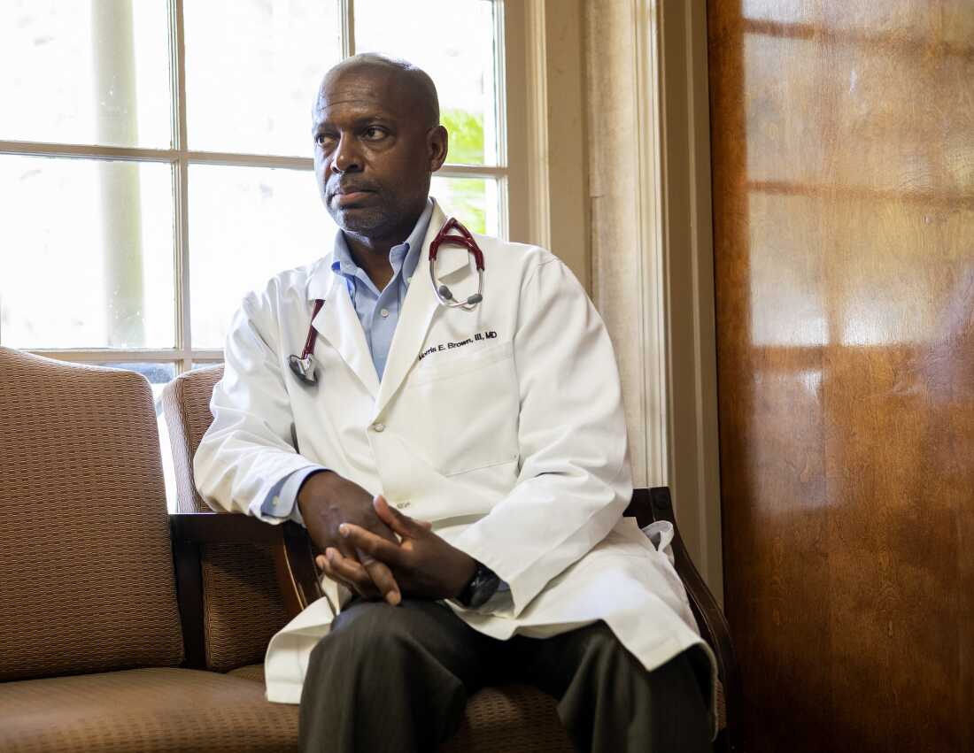 Morris Brown, a primary care physician, says that South Carolina lawmakers’ refusal to expand Medicaid will result in preventable deaths because many people who live near his medical offices in Kingstree and Lake City cannot afford to go to a doctor. 