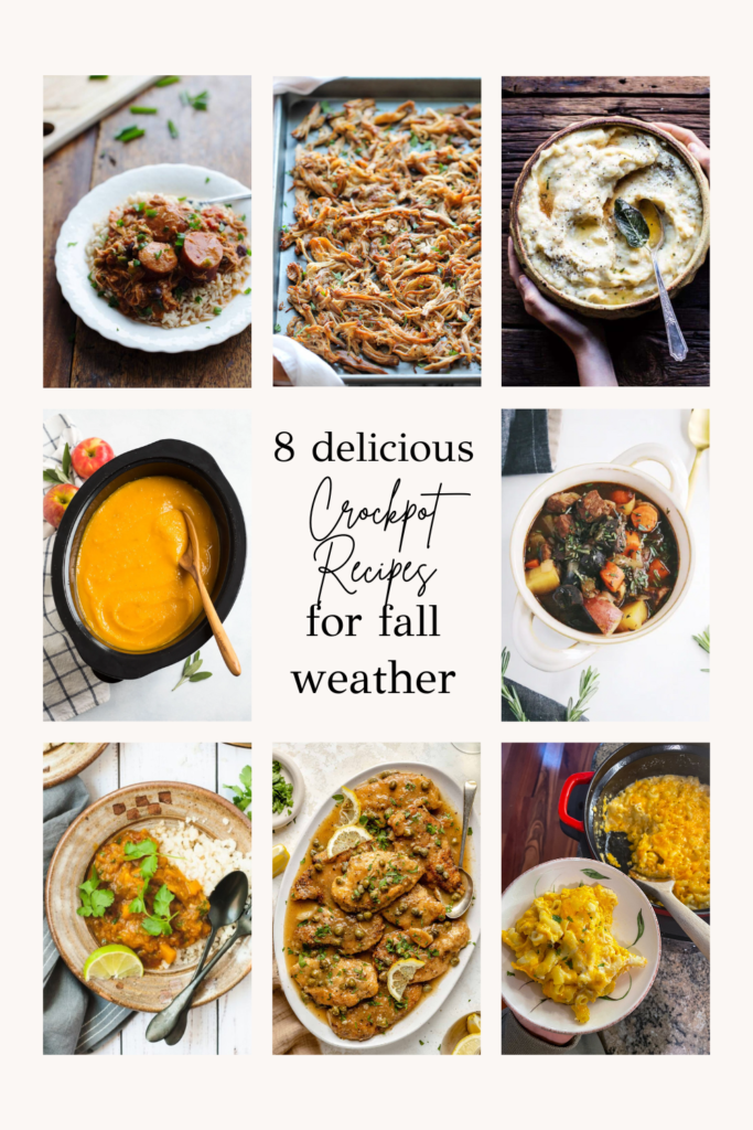 8 Fall Crockpot Recipes