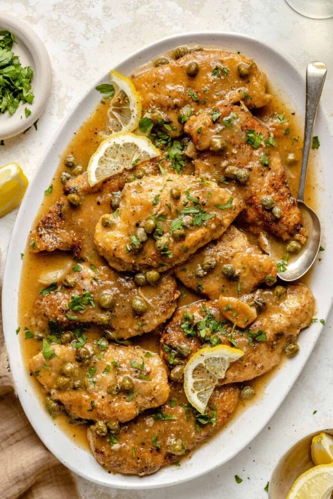 Slow Cooker Chicken Piccata