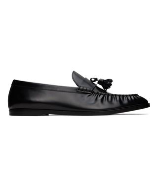 Black Tassle Loafers