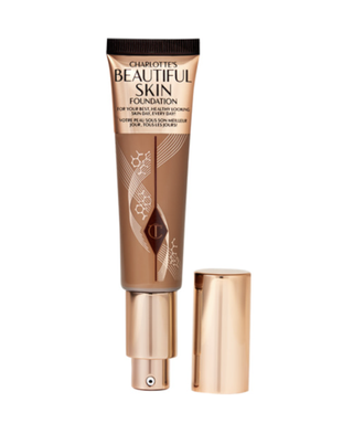 best dewy foundations, charlotte tilbury foundation, charlotte tilbury beautiful skin foundation