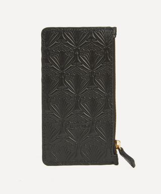 Iphis Embossed Zipped Card Case