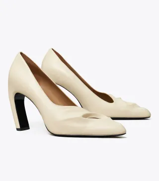 Tory Burch, Sculpted Peep-Toe Pumps