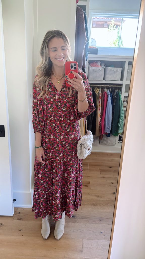 amazon floral maxi dress