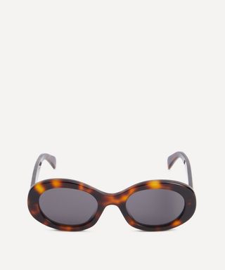 Triomphe Oval Acetate Sunglasses